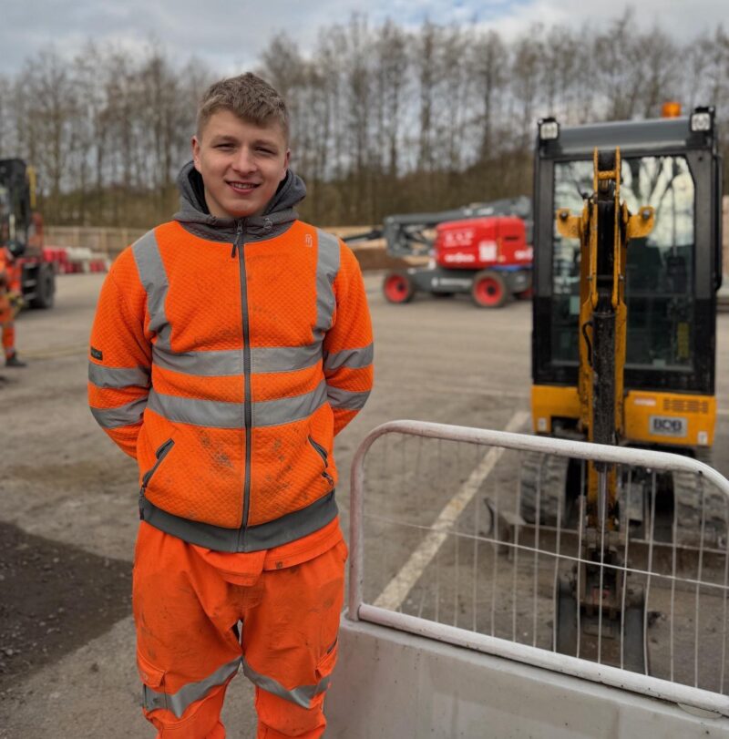 Nathan Power on site with BDB Special Projects