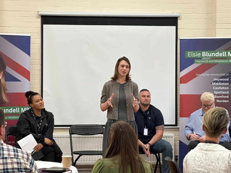 Speaking at my Safer Middleton Event